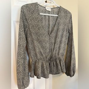 Beautiful soft long sleeve blouse . Only worn once